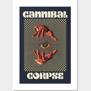 Hand Eyes Cannibal Corpse Posters and Art